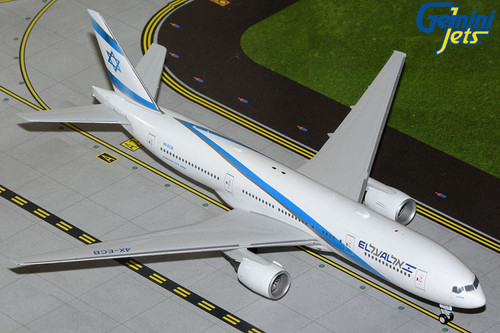 Gemini200 El Al Israel Airlines B777-200ER 4X-ECB G2ELY1361 Scale 1:200