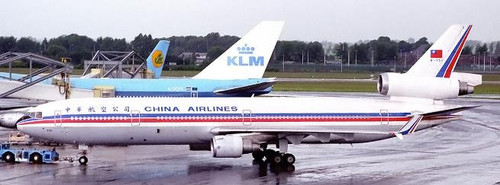 JC Wings China Airlines McDonnell Douglas MD-11 "OC" Reg: B-151 With Antenna XX40469 1:400