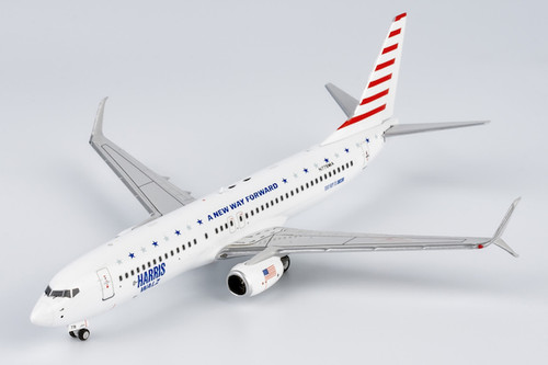 NG Model KaiserAir 737-800/w Harris/Walz Campaign Plane; with scimitar winglets N778MA 58246 1:400