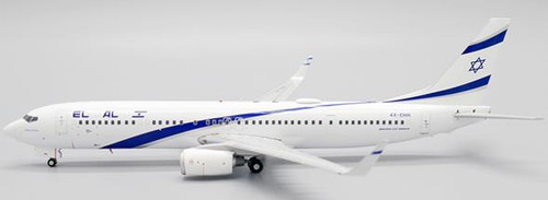 JC Wings El Al Israel Airlines Boeing 737-900ER Reg: 4X-EHH "Flaps Down" With Stand XX20084A 1:200