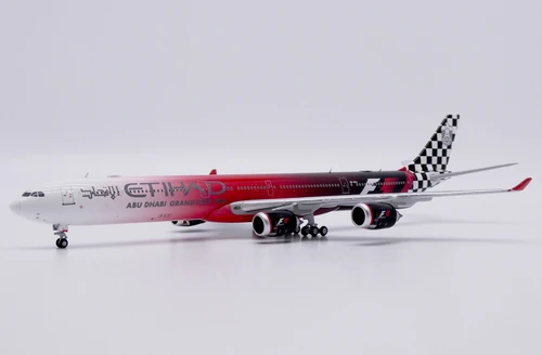 JC Wings Etihad Airways Airbus A340-600 "Formula 1" Reg: A6-EHJ With Antenna XX40385 1:400