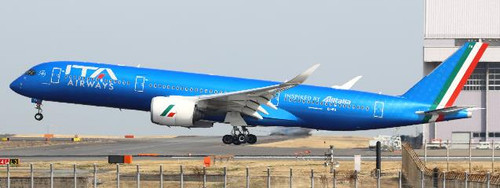 JC Wings ITA Airways Airbus A350-900XWB "Inspired by Alitalia" Reg: EI-IFA With Antenna XX40650 1:400