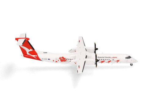 HERPA QANTASLINK F-100 1/200 (**) - Airline Museum