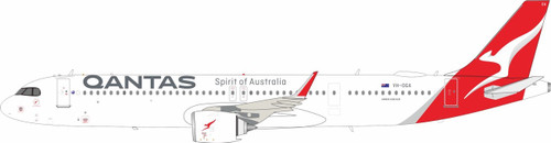 InFlight200 Qantas Airbus A321-271NY VH-OGA with stand IF321QF0525 Scale 1:200
