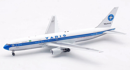 InFlight200 Varig Boeing 767-341/ER PP-VOL Polished with stand IF763VG0425P Scale 1:200
