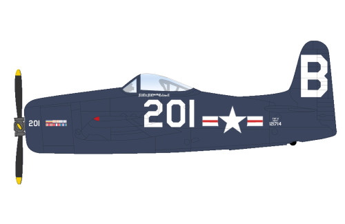 Hobby Master F8F-2P "Bearcats" 121714, USN, Duxford 2014 (restored plane) SM1014 Scale 1:72