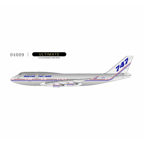 NG Model The Boeing Company Boeing 747-400 N401PW Boeing house colors 04009 Scale 1:400