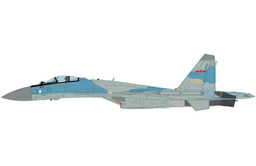 Hobby Master Su-35S Flanker E, 61271, PLAAF, China (w/ 2 x PL-17, 4 x R-77M) HA5716 Scale 1:72