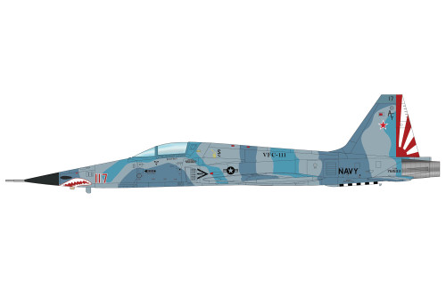 Hobby Master F-5N "Adversary Fighter" Red 117, 761533, VFC-111, 2017 HA3384 Scale 1:72