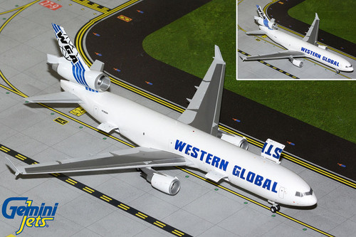 Gemini200 Western Global Airlines MD-11F N783SN Interactive Series G2WGN1180 Scale 1:200