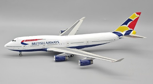 B-Models British Airways Boeing 747-400 Reg: G-CIVU “Denmark Tail” B-744-BA-IVU Scale 1:200
