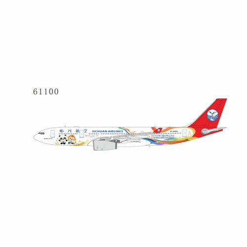 NG Models Standard Sichuan Airlines A330-200 Reg: B-8468 The World Games 2025 Chengdu 61100 Scale 1:400