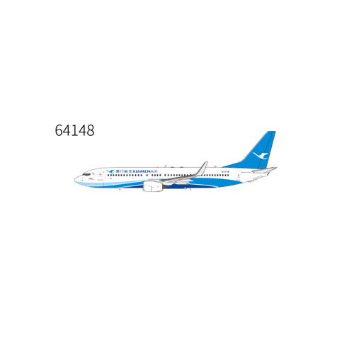 NG Models Standard Xiamen Airlines 737-800/w Reg: B-7178 "8,888th 737" sticker 64148 Scale 1:400
