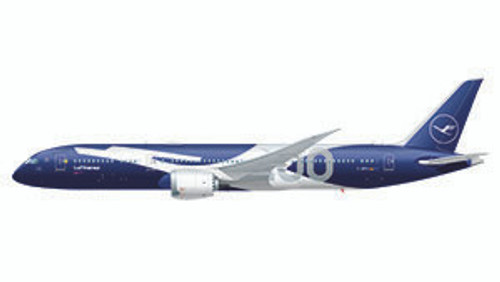 GeminiJets Lufthansa B787-9 D-ABPU "100 anniversary livery" GJDLH2399 Scale 1:400