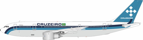 InFlight200 Cruzeiro Airbus A300B4-203 PP-CLA with stand IF300SC0425 Scale 1:200