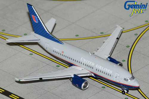 Gemini Jets United Airlines B737-500 Reg: N936UA battleship livery GJUAL2348 Scale 1:400