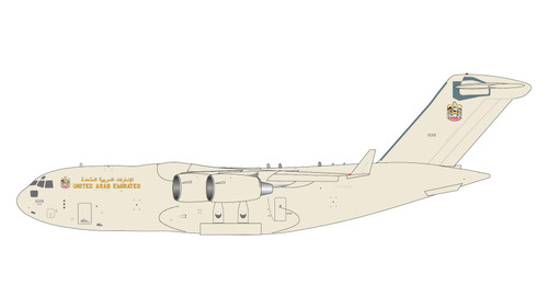 GeminiMACS UAE Air Force Boeing C-17A 1228 GMUAE159 1:400
