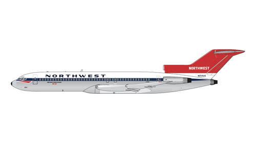 GeminiJets Northwest Boeing 727-200 N254US (delivery livery w/ polished belly) GJNWA2369 1:400