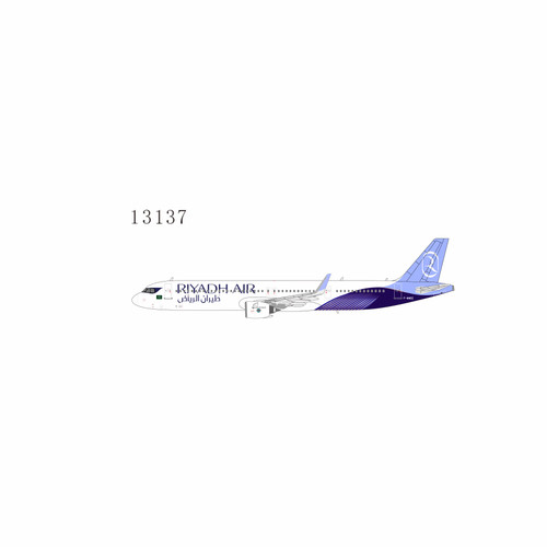 NG Models Riyadh Air A321XLR F-WWBZ former XLR prototype painted in "Riyadh Air" livery for the upcoming Paris Air Show 13137 Scale 1:400