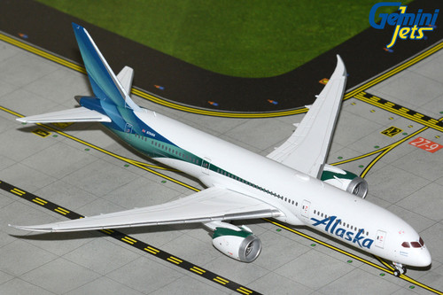GeminiJets Alaska Airlines Boeing 787-9 N784HA GJASA2400 1:400