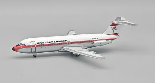 InFlight200 Dan-Air London BAC 111-401AK One-Eleven G-AXCP Polished IF111DA0225P Scale 1:200