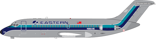 V1-400 EASTERN AIR LINES DC-9-14 Reg: N8910E V1-400011 Scale 1:400