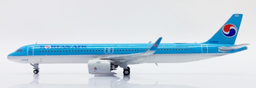 JC Wings Korean Air Airbus A321NEO Reg: HL8509 With Antenna XX40096 Scale1:400