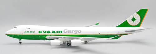 JC Wings Eva Air Cargo Boeing 747-400F Reg: B-16482 With Stand XX20257 Scale1:200