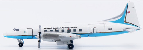 JC Wings Federal Aviation Administration Convair CV-580 Reg: N39 XX40313 Scale1:400