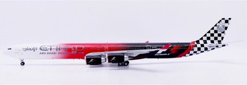 JC Wings Etihad Airways Airbus A340-600 "2017 Formula 1" Reg: A6-EHJ With Stand XX20854 Scale 1:200