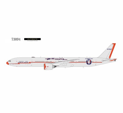 NG Models American Airlines 777-300ER Reg: N735AT Flagship DFW livery with stand 73094 Scale 1:400