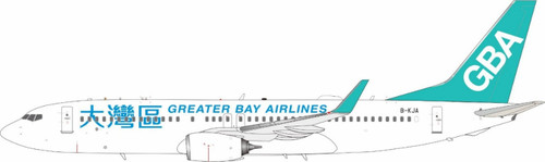 JFox Greater Bay Airlines 737-8JP B-KJA JF-737-8-057L Scale 1:200