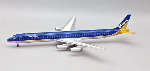 InFlight200 Wien Air Alaska DC-8-63CF N906R with stand IF863WC1025 Scale 1:200