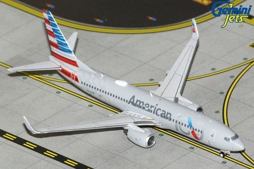 GeminiJets American Airlines Boeing 737-800 N840NN “100” (Centennial) livery GJAAL2417 1:400