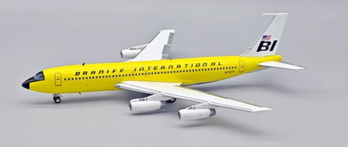InFlight200 Braniff International Boeing 707-227 Super Jet N7073 IF702BN0925 Scale 1:200