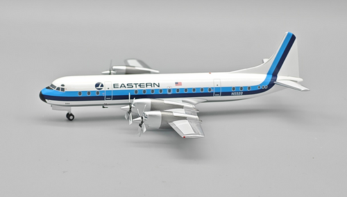 InFlight200 Eastern Air Lines Lockheed L-188A Electra Reg: N5522 with stand B-LRJ 188-522 Scale 1:200