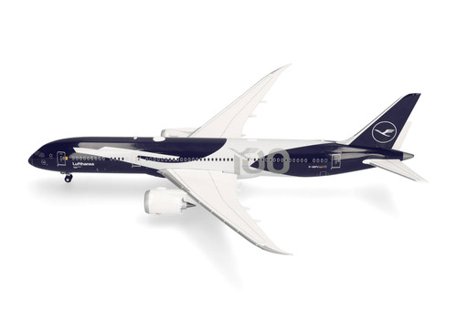 Herpa Wings Lufthansa Boeing 787-9 Dreamliner "100 Jahre" Reg: D-ABPU "Berlin" HE573986 Scale 1:200
