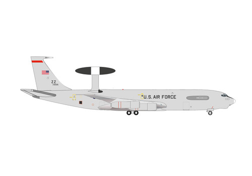 Herpa Wings U.S. Air Force Boeing E-3 Sentry HE538916 Scale 1:500