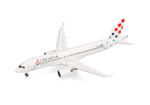 Herpa Wings Croatia Airlines Airbus A220-300 Reg: 9A-CAE HE573757 Scale 1:200