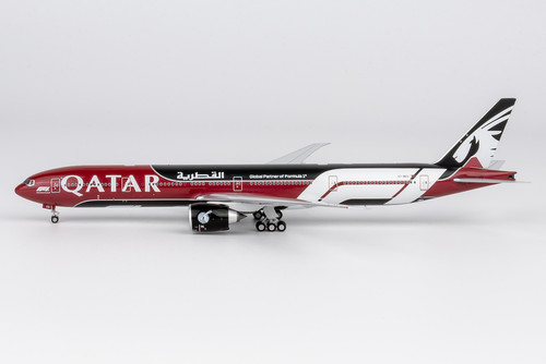 NG Models Qatar Airways 777-300ER Reg: A7-BEG New Formula 1 livery 73096 Scale 1:400