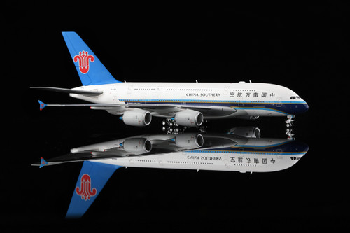 HX Models China Southern Airlines A380 With SkyTeam Logo B-6138 A581503 Scale 1:400