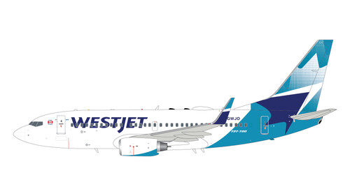 Gemini200 WestJet Airlines B737-700W Reg: C-GWJO G2WJA1431 Scale 1:200