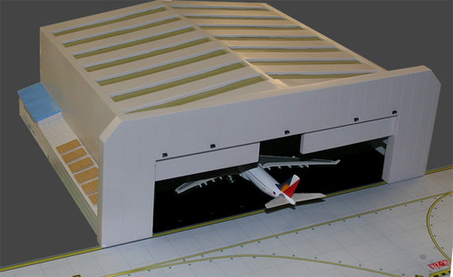 Gemini Jets NEW AIRPORT TERMINAL, Double Rotunda GJARPTC 1:400