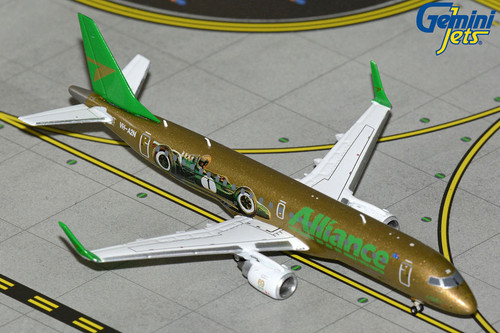 GeminiJets Alliance Airlines Embraer E190 VH-A2N "Sir Jack Brabham Formula 1 race car" GJUTY2405 1:400