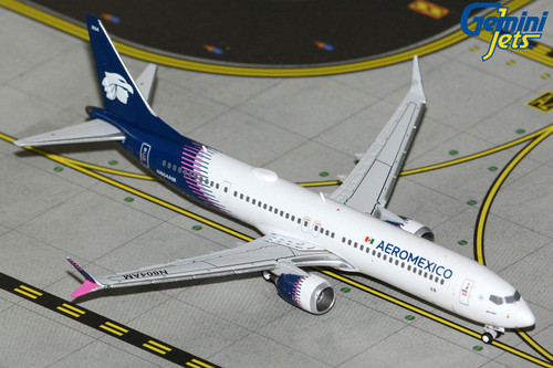 AeroMexico Boeing 737 MAX 9 Reg: N804AM GJAMX2416 Scale 1:400