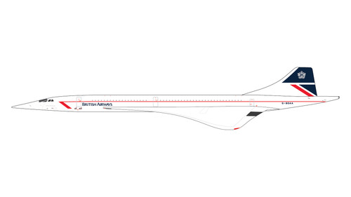 GeminiJets British Airways Aérospatiale/BAC Concorde G-BOAA (Landor livery) GJBAW2390 1:400