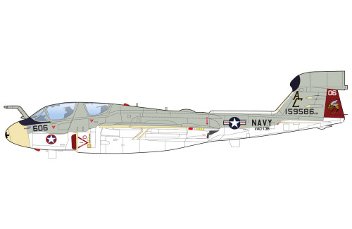 Hobby Master EA-6B Prowler 159586, VAQ-138, USS Saratoga, 1977 HA5014 Scale 1:72