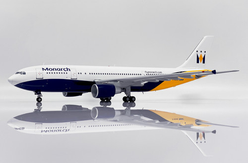 JC Wings Monarch Airlines Airbus A300-600R Reg: G-MONR With Stand LH2317 Scale 1:200