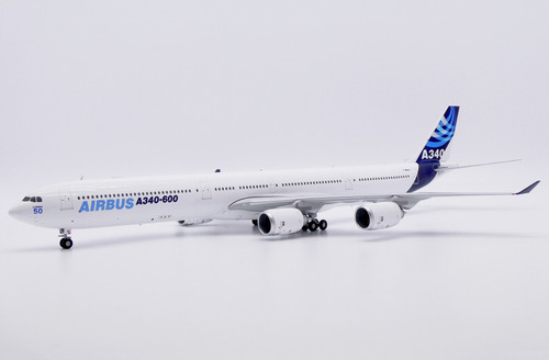 JC Wings Airbus A340-600 "50" Reg: F-WWCA House Color With Stand LH2491 Scale 1:200