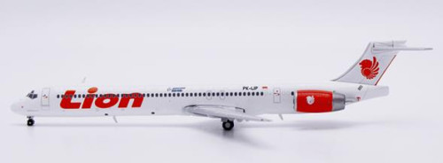 JC Wings Lion Air McDonnell Douglas MD-90 Reg: PK-LIP With Stand LH4399 Scale 1:400